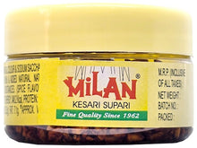 Load image into Gallery viewer, Milan Supari - Assorted Pack of 5 Dibbis - Sugandhi + Elaichi + Kesari + Meethi + Special - Fine Quality Since 1962 - Small and soft pieces - Easy to chew - FREE SHIPPING