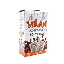 Load image into Gallery viewer, Milan Sugandhi Supari - 1 Box (10 Pouches) - Original Classic Flavour  - Fine Quality Since 1962