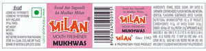 Milan Mukhwas - Contains Traditional Ingredients Like Saunf, Kharek, Elaichi & Mint - FREE SHIPPING! - No Supari - No Artificial Sweeteners - 2 Bottles